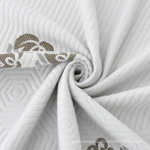 High Quality Polyester Organic Cotton Knitted Jacquard Mattress Fabric